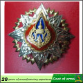 Aluminium Metall 50 * 50cm 3D Emblem